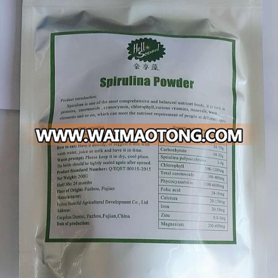 100% Organic Spirulina Powder Spirulina Platensis Alage in Bulk